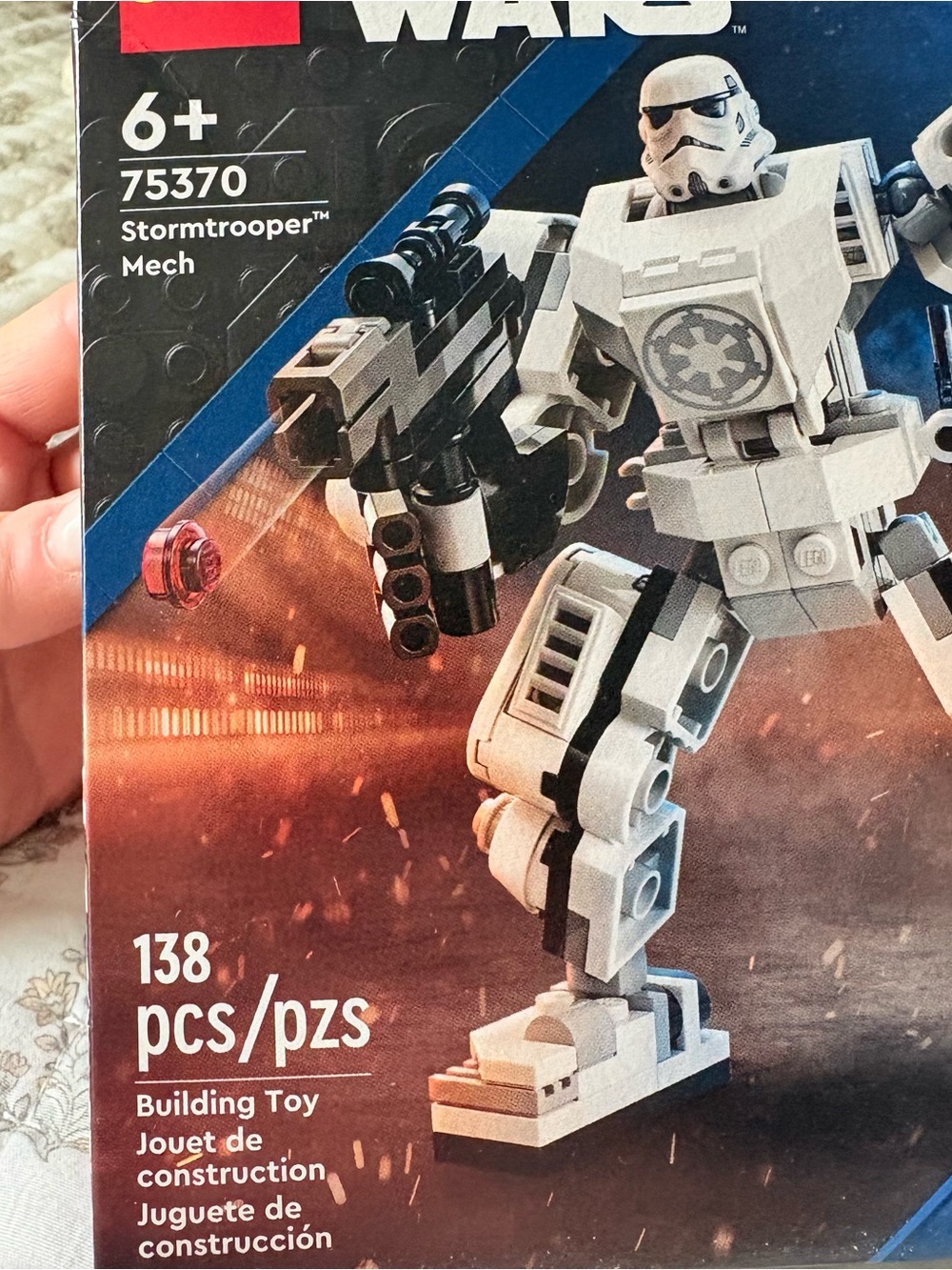 LEGO Star Wars Stormtrooper Mech - White and Black - Picture 3 of 4